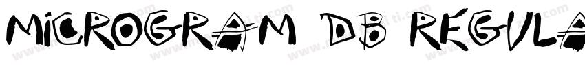 Microgram DB Regula字体转换